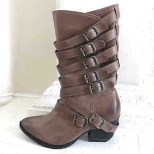 Naughty Monkey Avril Western Boots Sz 9 1/2